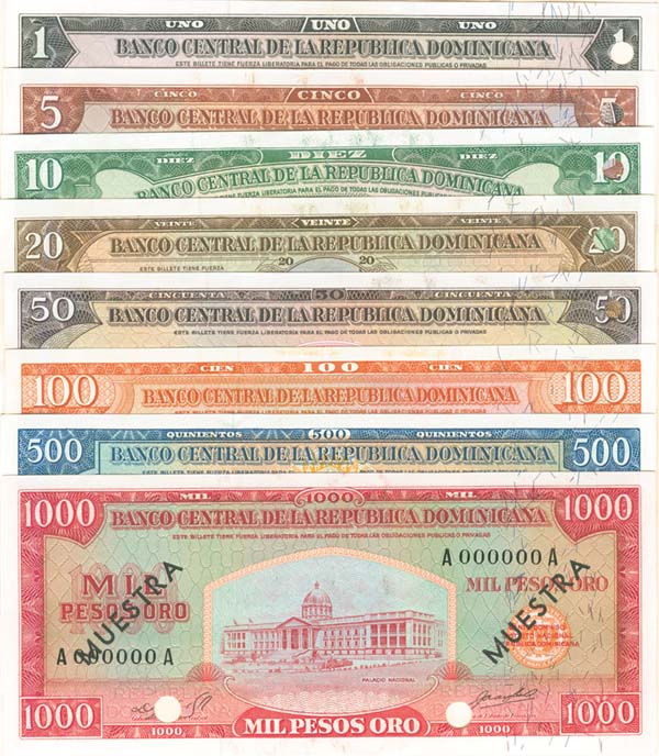 Dominican Republic - Foreign Paper Money